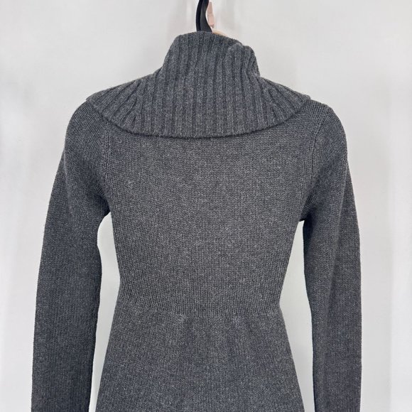 Vince Cardigan Sweater Womens Small Gray Alpaca Wool Cashmere Shawl Collar - Picture 3 of 7